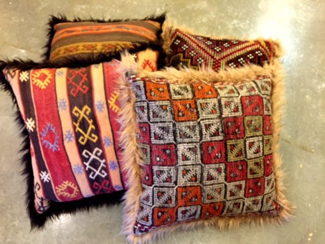 24" One of a kind Cicum Pillows