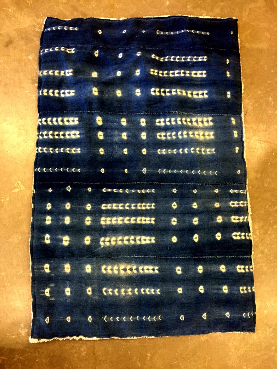 INDIGO BABY THROW